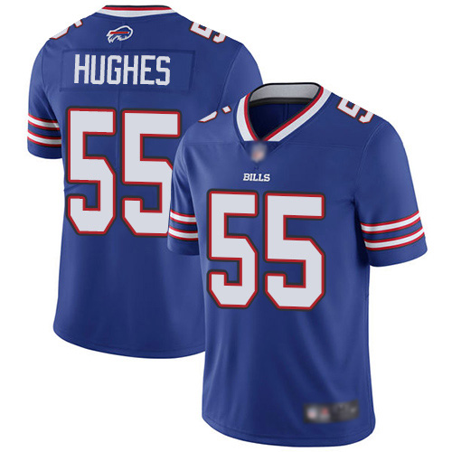 Men Buffalo Bills #55 Jerry Hughes Royal Blue Team Color Vapor Untouchable Limited Player NFL Jersey